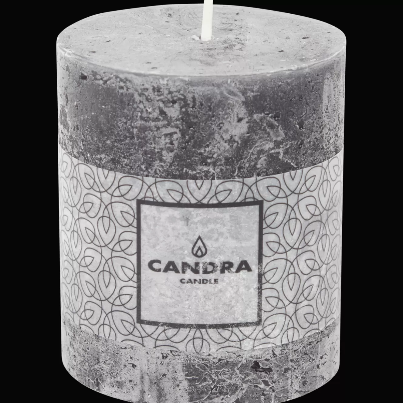 Candra kaars zwart