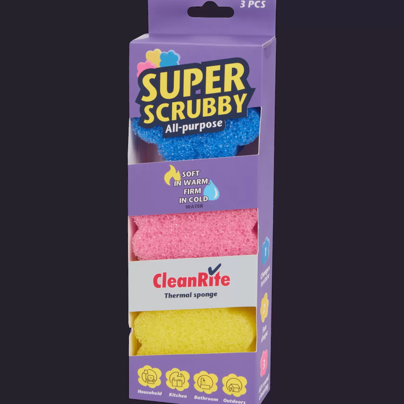 Action CleanRite Super Scrubby sponzen