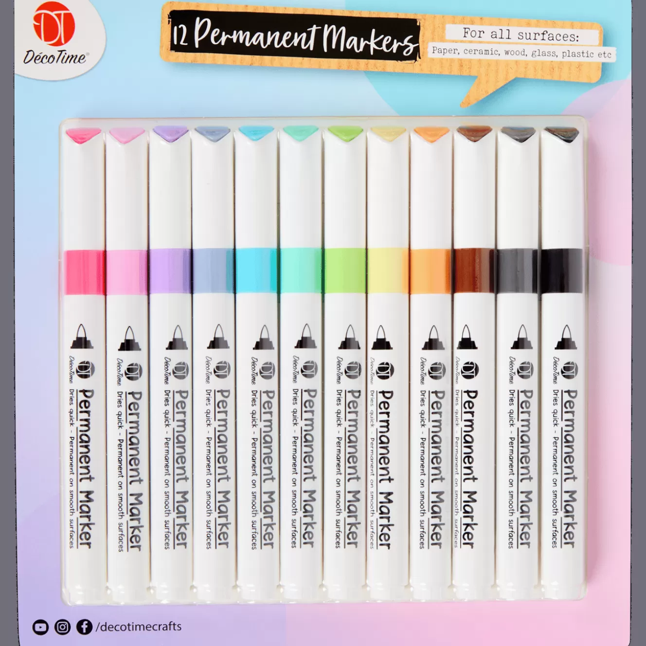 Action DécoTime permanent markers