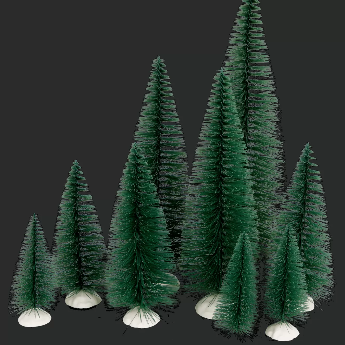 Action Decoratieve kerstbomen