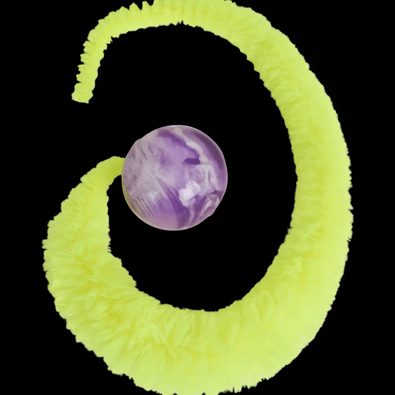 Action Fidgetworm met stuiterbal