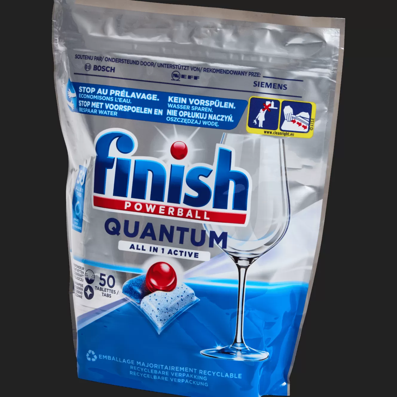 Finish Powerball vaatwastabletten Quantum All-In-1 Active