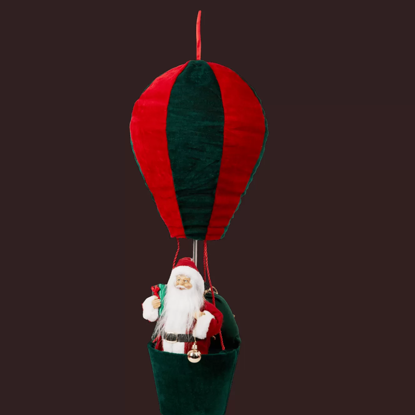 Action Kerstfiguur in luchtballon