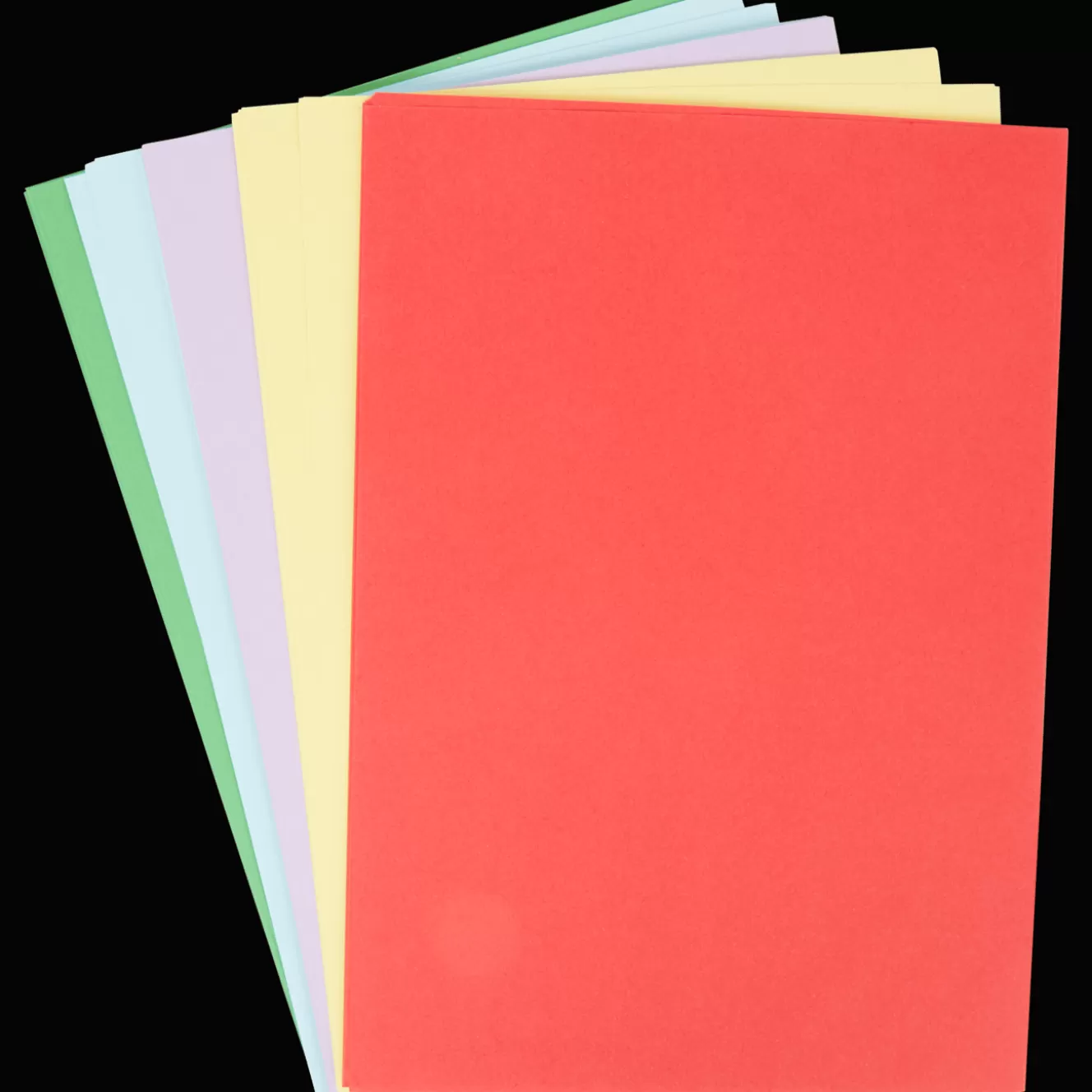 Kids Creative gekleurd knutselpapier