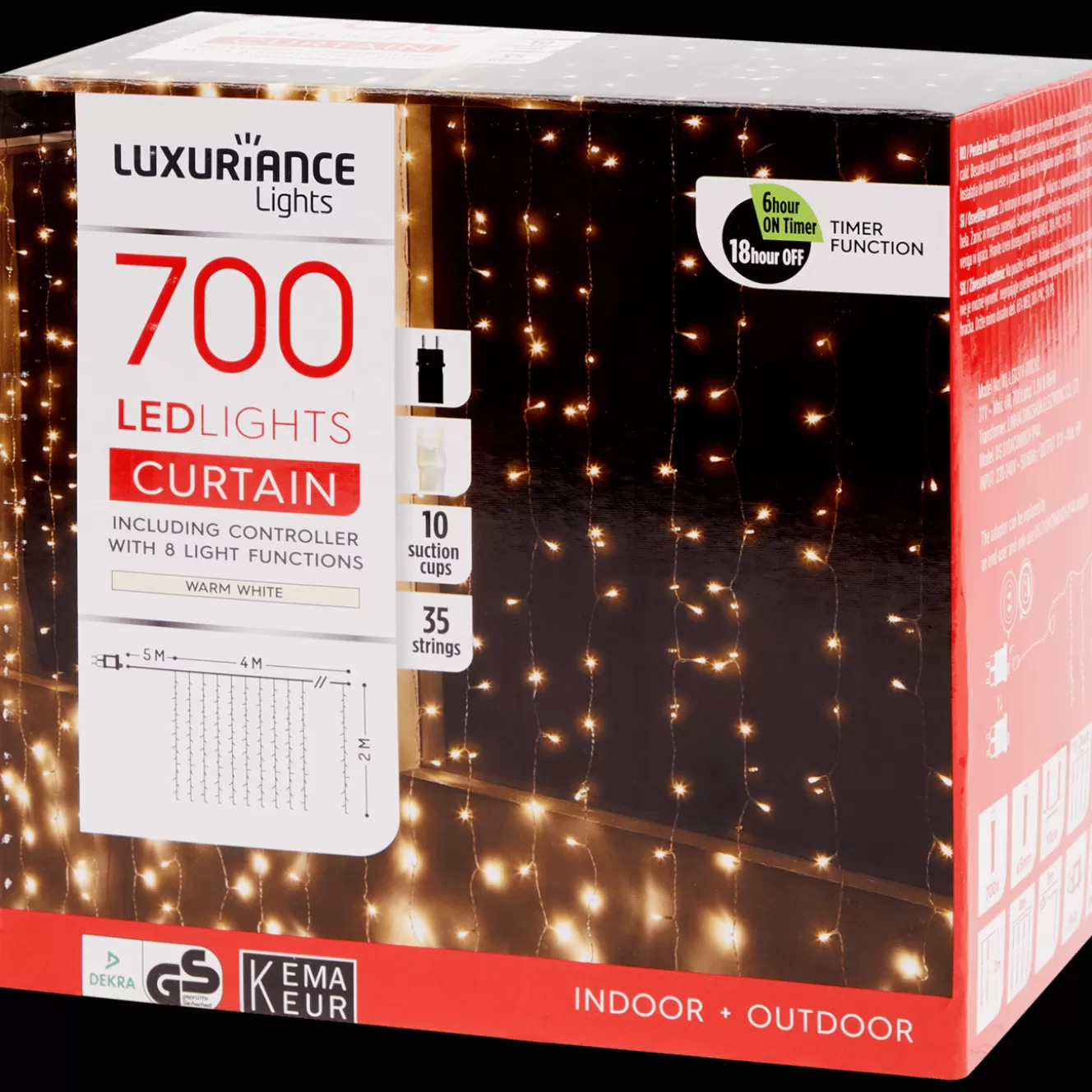 Luxuriance Lights gordijnverlichting