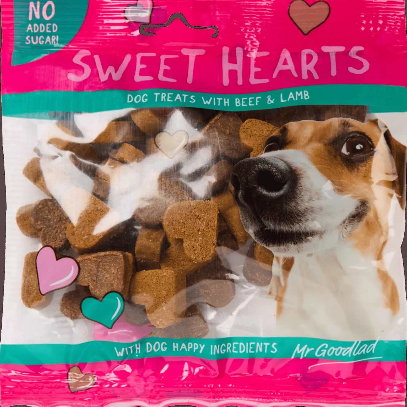 Action Mr. Goodlad Sweet Hearts hondensnack Rund en Lam