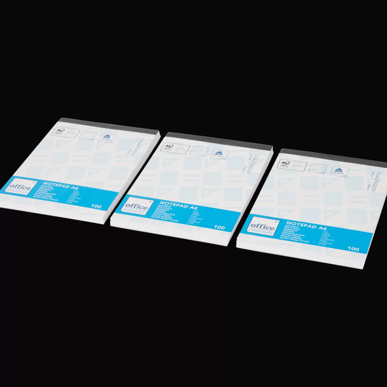 Office Essentials schrijfblokken A6