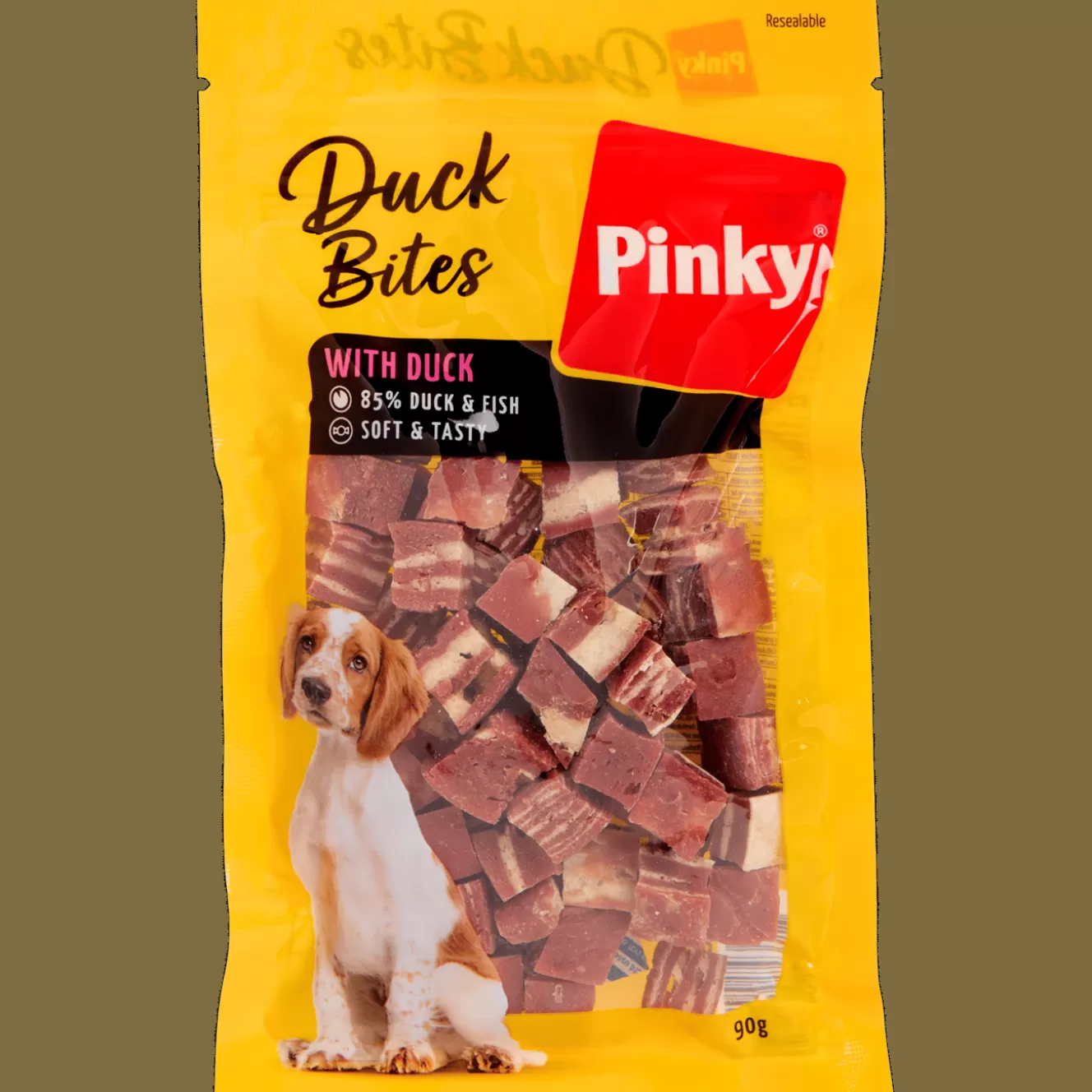 Action Pinky Duck Bites hondensnacks