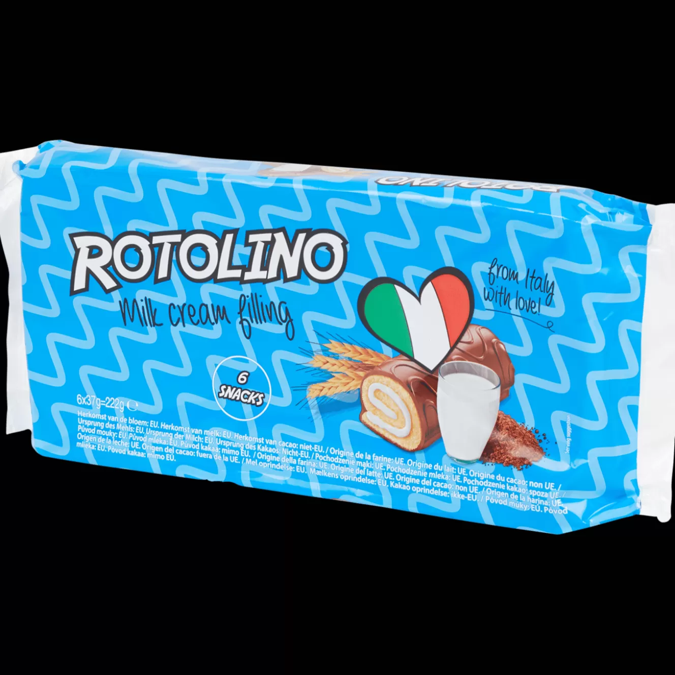 Action Rotolino met melkcrèmevulling