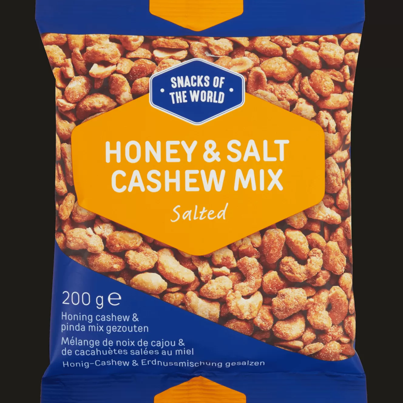 Action Snacks of the World honing cashew- en pindamix