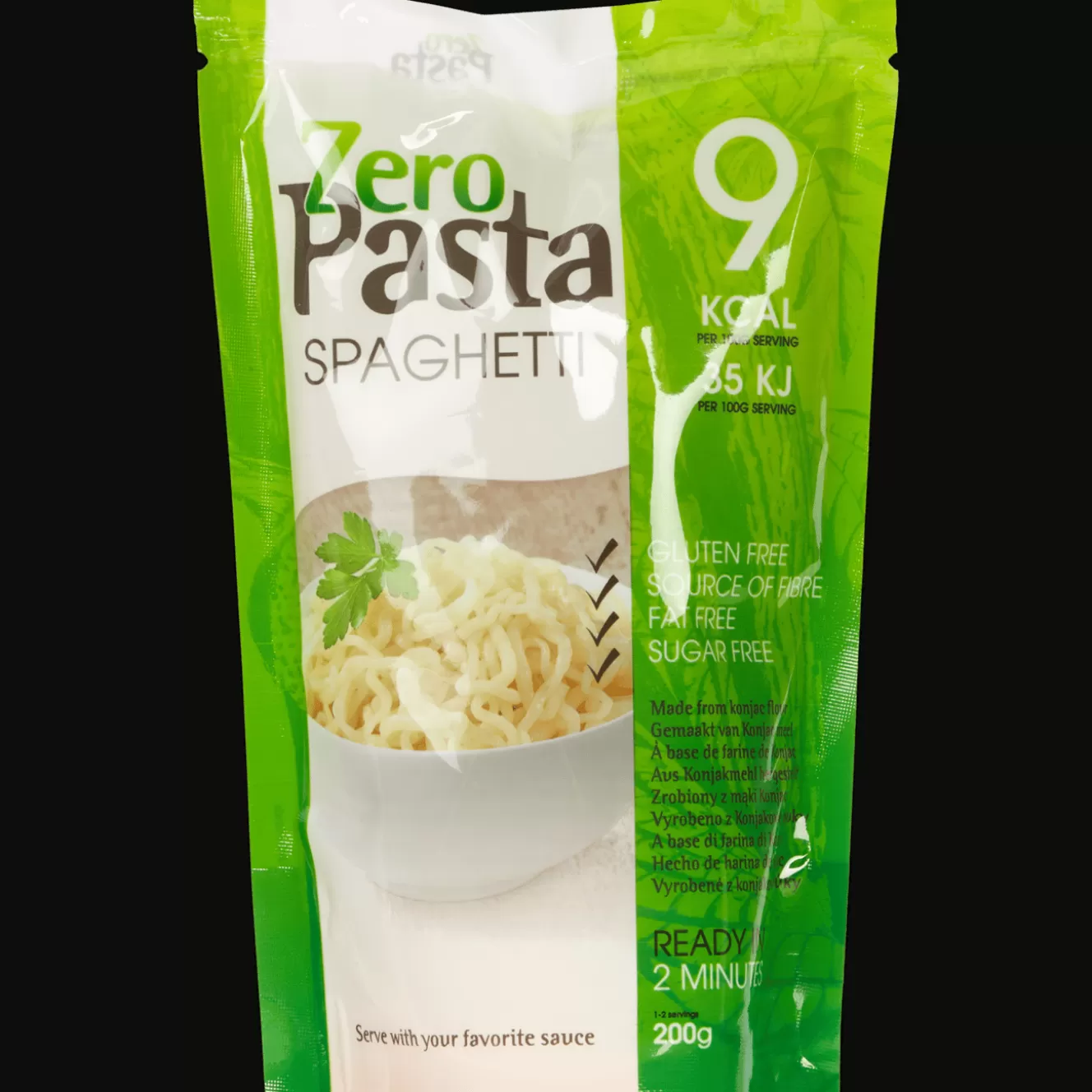 Action Zero pasta, noedels of rijst